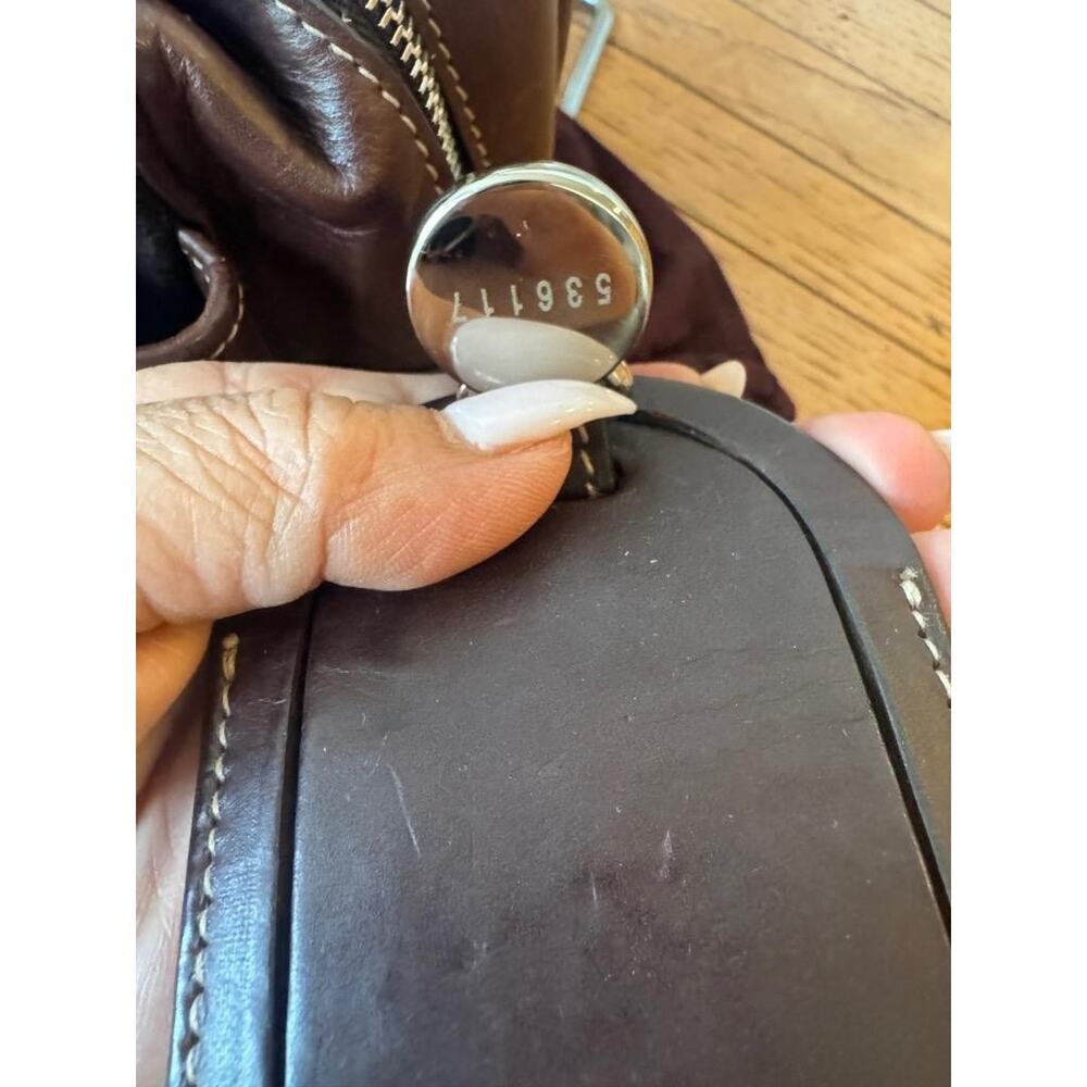 MULBERRY Mabel brown leather Shoulder Bag (PU180 - Picture 8 of 11